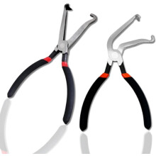 Electrical Disconnect Pliers for Cars – Fuel Line & Hose Tools for Push Tab Plugs (60 + Straight, Black)