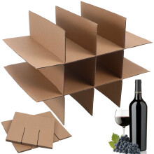 Corrugated Dividers 1 Set Moving Box Dividers Shipping Cardboard Inserts Dividers Shipping Cardboard Box Divider Sheets,14.96"X11.1"X0.2"
