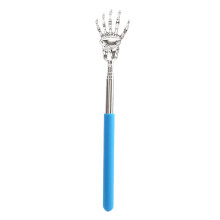 Stainless Steel Back Scratcher Extendable Stainless Steel Ghost Hand Back Scratcher Portable Telescopic Claw Massager Tool Funny Gift for Seniors Dad