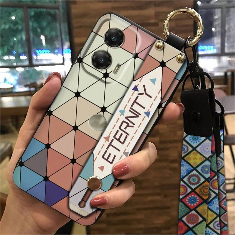 Moto G Stylus 5G 2024 Phone Case Â Anti-Dust, Anti-Knock, Kickstand, Chinese Style Silicone Lanyard & Wristband, Protective Soft Case 9377112561974