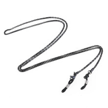 Eyeglass Sunglasses Chain Black Stainless Steel 1 Pack