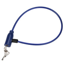 Cycling 8X640Mm Cable Anti-Theft Bike Bicycle Scooter Lock With 2 Keys