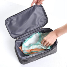 Ycandiee Travel Toiletry Bag for Women, Bra Organizer Underwear Storage Bag For Cosmetics, Toiletries, Hotel, Home, Bathroom, Airplane
