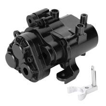 Capac de protecție frontal din aluminiu pentru 1/10Rc Crawler Car Axial Capra1.9Utb Upgrade-uri, transmisie netedă și durabilă din aliaj de