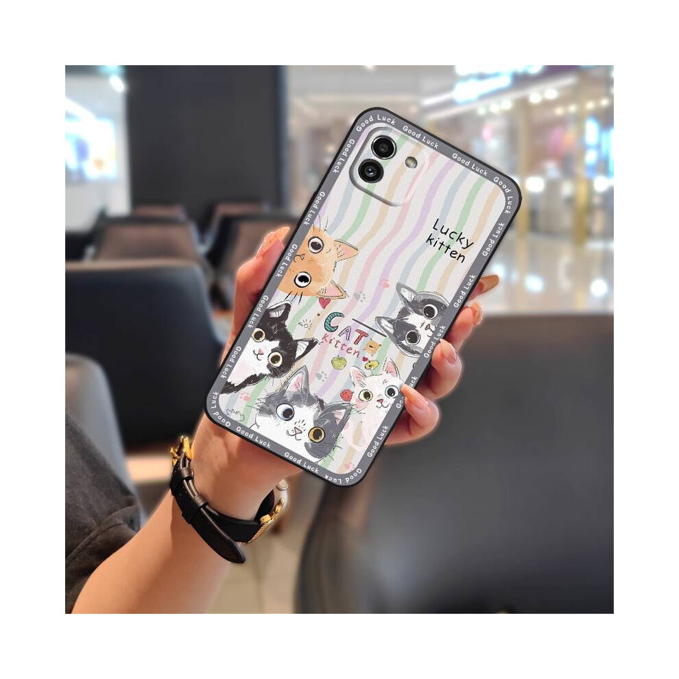 Phone Case Compatible With Samsung Galaxy A03 (Sm-A035f) Â Shockproof, Waterproof, Graffiti Tpu, Full Wrap, Anti-Knock 9422877469314