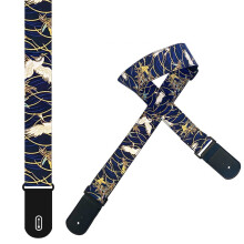 Guitar Strap Cherry Blossom Series for Folk Electric Guitar Bass, Guitar Accessories
