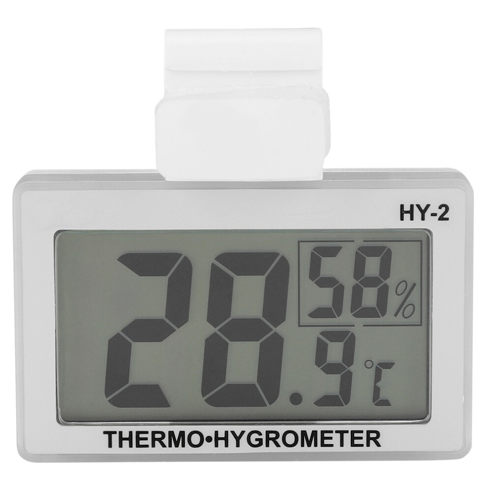 Digital Thermometer With Hygrometer, Ensuring High Accurate Readings For Aquariums And Other Environments, Designed To Be Beautiful And Practical