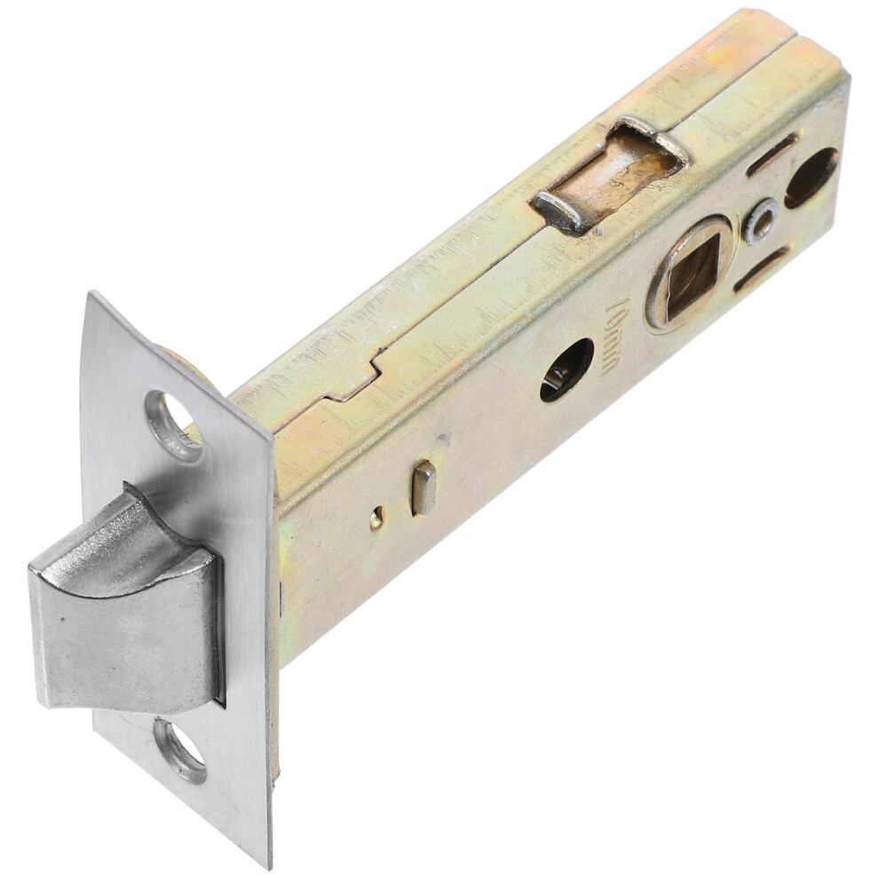 Stainless Steel Tubular Latch For Interior Doors, Compatible With Sliding & Barn Doors, 70Mm Golden Deadbolt With Screws 9422877951642