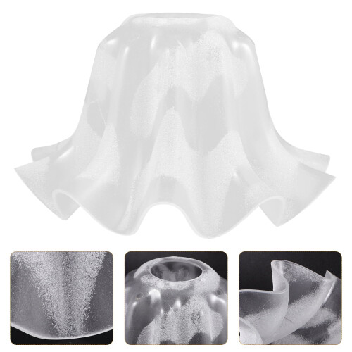 Flower-Shaped Acrylic Lamp Shade Replacement