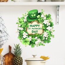 St. Patrick's Day Craft Stickers Vinyl Clings