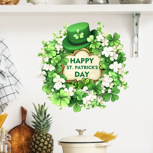 St. Patrick's Day Craft Stickers Vinyl Clings