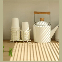 Paper Cup Holder Disposable Cup Picker Iron Storage Floor Home Coffee Tea Cup Holder Can Be Used for Glass Cups