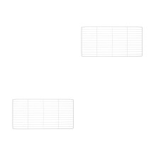 2Pcs White Metal Freezer Dividers for Adjustable Fridge Organization