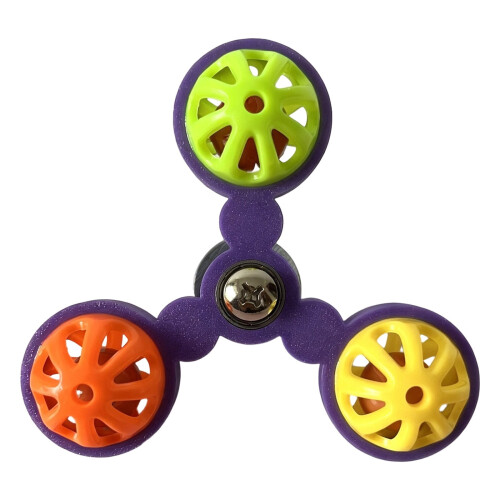Interactive Parrot Toy with Chewable Bells and Rotating