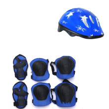 Set echipament de siguranță pentru copii, cască reglabilă cu pernuțe pentru protecție puternică, design respirabil pentru skateboarding,