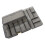 Double Layer Bait Box Gray 11x6.7x21.5cm 12