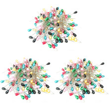864Pcs Head Straight Pins Assorted Colors for Sewing and Decorating