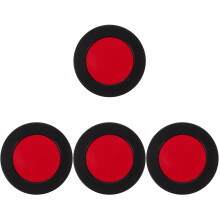 4Pièces Filtres Neutres Rouge Télescope Pro Aluminium Verre Photo