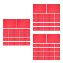 300Pcs Red Packaging Tissue Paper Easy Cut Fold for Party and Gifts