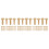 42Pairs Copper Handle Rivets for Kitchen Home 1
