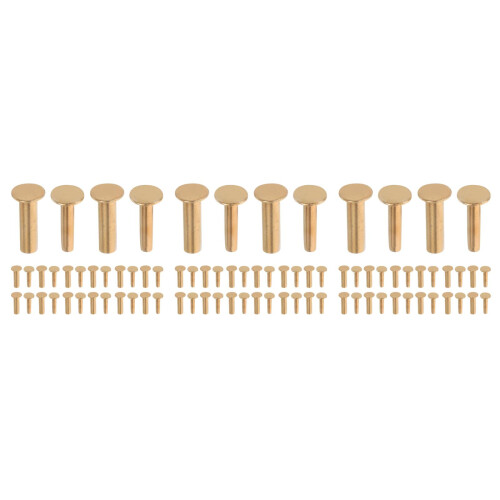 42Pairs Copper Handle Rivets for Kitchen Home