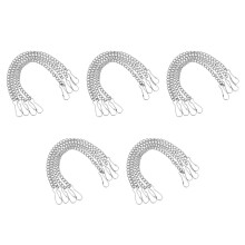 20Pcs Versatile Silver Plant Hanger Chains for Garden Balcony Use