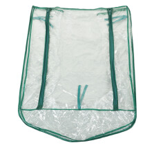 Mini Plant Greenhouse Cover PVC 69x49x92cm for Shelves Transparent & Waterproof