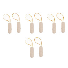 4Sets Ppsu Toddler Feeding Tools Beige Ergonomic Spoons and Forks Set