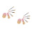 2Sets Pink Mini Makeup Brush Set with Case Soft Portable Beauty Tools 1