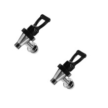 2Pcs Versatile Beverage Dispenser Spigots PP Material Assorted Colors