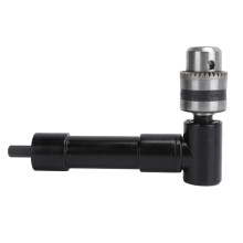 90 Degree Right Angle Drill Adapter Extension for Electric Drills, Black, 106x155mm