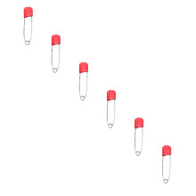 Pink Diaper Pins Stainless Steel 15 pcs 2.1 inch
