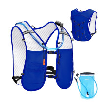 Running Vest Backpack with 2L Water Bladder, Lightweight Chest Pack for Hiking, Trail Running, Cycling, Marathon – Compatible with All Sports