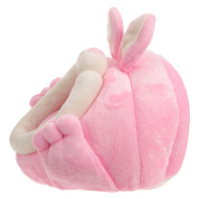Portable Pink Small Animal Hideout House Warm Cozy Nest Bed for Hamsters Rabbits