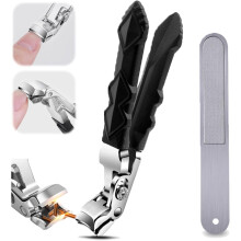 Olygee Clip Master Pro toenail clippers wide jaw slanted 1