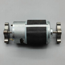Mini 36mm DC 5V 6V 7.4V RS-555 Strong Vibration Motor Dual Head Front Ball Bearing for DIY Hobby Toy Massager