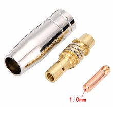 Binzel 15AK MIG Welding Nozzles and Contact Tips 3 pcs