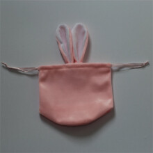 Sacchetti regalo piccoli AuroraX con laccetti, sacchetti regalo di Pasqua riutilizzabili, articoli per feste di compleanno e Pasqua rosa