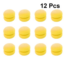 12 Pcs Ball Curls Rollers Hair Curlers Dollhouse Miniature Yellow Tool