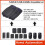 FL04R-S 433MHz Rolling Code Garage Door Remote FLO4R-S Gate Remote Flor-4 3
