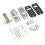 Password Security Lock, Robust Keyless Entry System for Gates Parking Lots, Zinc Alloy Combination Entry Lock with Customizable Access 3
