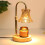 Candle Warmer Lamp with Dimmer Timer White Peony 2-Bulb 1