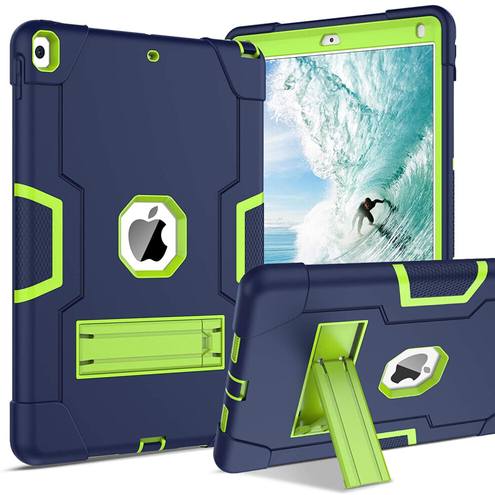 Rugged 3-Layer Shockproof Kickstand Case Compatible With Ipad Air 3 (10.5", 2019) & Ipad Pro 10.5" (2017) 9496895273888