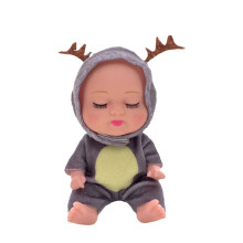 5 inch Mini Baby Dolls Lifelike Realistic Baby Dolls Animal Clothes Cute Tiny Babies Gifts for Kids Birthday Baby Shower