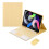 Conjunto retrô de teclado e mouse compatível com iPad de 10,2" (7ª e 8ª geração) - Capa protetora inclusa 1