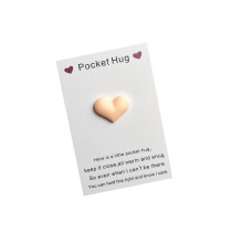 Heart-shaped Gift Crystal Heart-shaped Wholesale Jewelry With Card