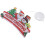 Battery Operated Christmas Lights, Suction Cup Window Decor, Warm White LED Christmas Decorations With Auto Timer Function For A Magical Holiday 2