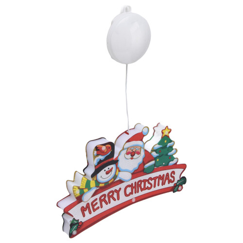 Battery Operated Christmas Lights, Suction Cup Window Decor, Warm White LED Christmas Decorations With Auto Timer Function For A Magical Holiday 2