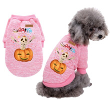 Dog Halloween Costume Pumpkin Design 1 Piece