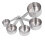 Stackable Stainless Steel Measuring Cups Set – 250ml, 125ml, 80ml, 60ml, 30ml 12